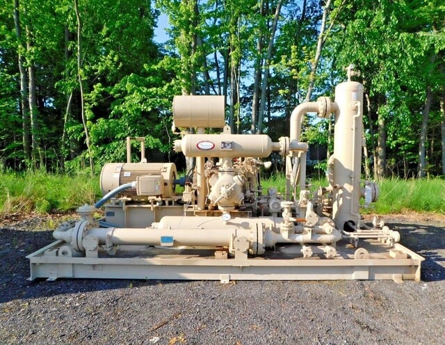 Ariel #JGR-2, 250 HP fuel gas booster compressor conditioning skid, unused - Image 1
