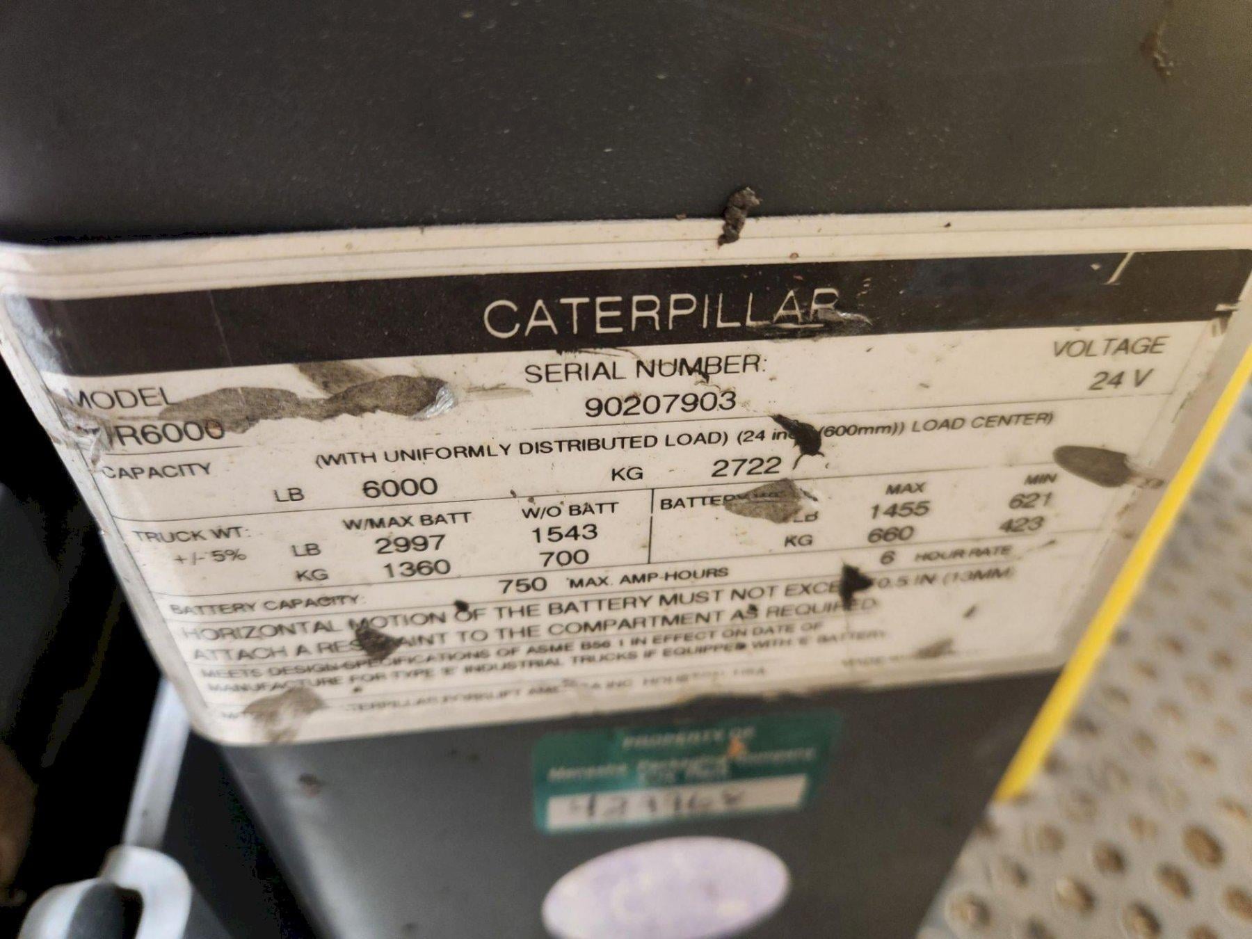 6000 lb. Caterpillar #R6000, Pallet Jack - Image 5