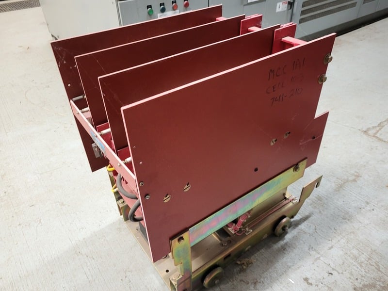 Siemens, Series 81000, 4160 Volts, Two-Column Motor Control Center (MCC) Section - Image 7