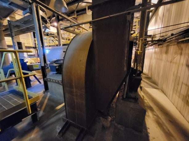 Canadian Blower, force draft fan, size 890, type L-25, 200 HP motor 575 V., 1785 RPM - Image 5