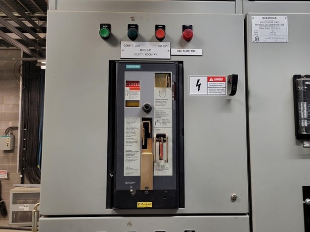 6000/9000 KVA 13800 Primary, 600Y/347 Secondary, Siemens, transformer w/switchgear unit - Image 8
