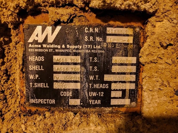 Acme, heat exchanger, 150 psig - Image 2