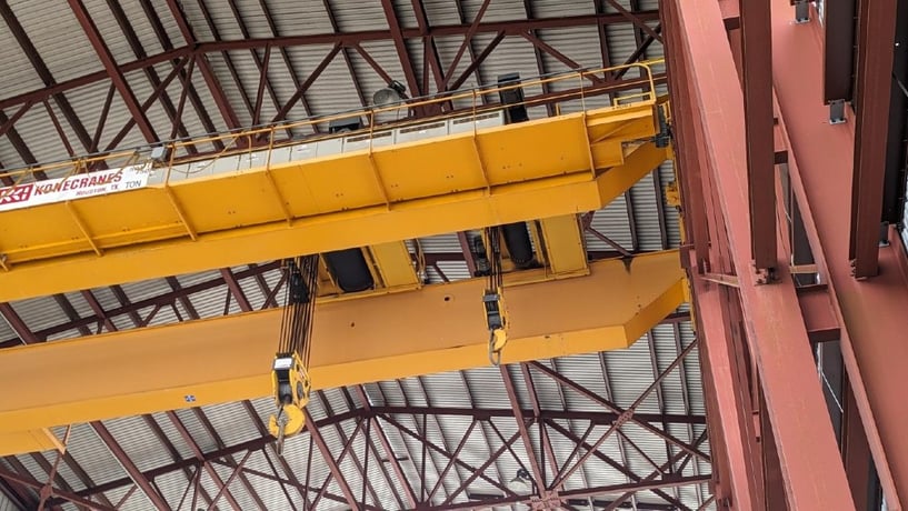 150/50 Ton, Kone, 70' 0" Span, 53' lift, class D, radio, VFD All Motions, 2004 [#2510] - Image 4