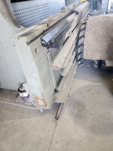 200 Ton, Chicago #200H-10, Hydraulic Press Brake, 10' overall, 12" Stroke, 8" Throat, 5" Shut Height, 1985 - Image 4