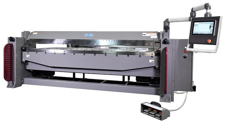 120" GMC #EFM-1014CNC, CNC Folding Machine, 48" CNC Back Gauge - Image 1
