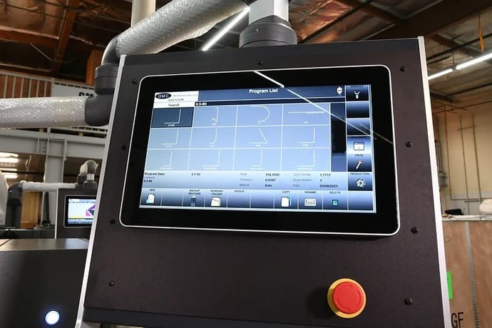120" GMC #EFM-1014CNC, CNC Folding Machine, 48" CNC Back Gauge - Image 3