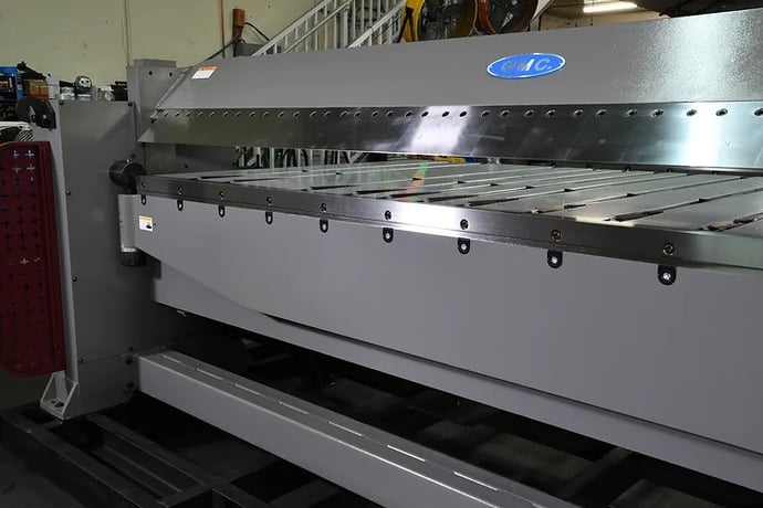 120" GMC #EFM-1014CNC, CNC Folding Machine, 48" CNC Back Gauge - Image 4