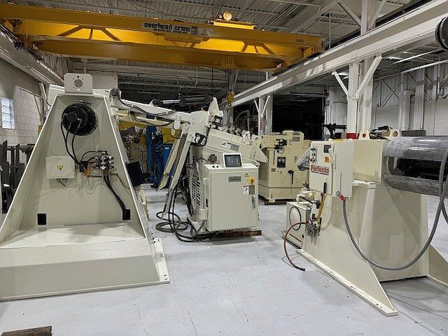 26" x .156" Minster #MSH30-26-7, 15000 lb., 60" OD, 20"-24" ID, 3-leaf mandrel, hydraulic mandrel expansion - Image 3