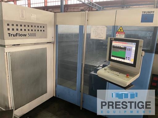 Trumpf #TruLaser-3030, 5000 watt, 5' x 10', Siemens 840D, automatic pallet changer, chiller, dust collector - Image 1