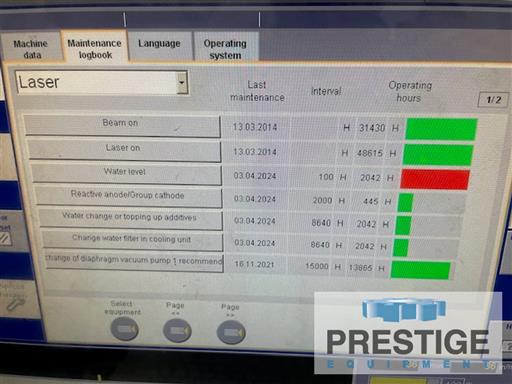 Trumpf #TruLaser-3030, 5000 watt, 5' x 10', Siemens 840D, automatic pallet changer, chiller, dust collector - Image 7