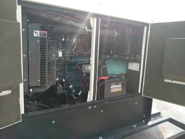 30 KW Multiquip #DCA40SSKU4F2, trailer mounted, Tier 4, sound attenuated enclosure, 120/240/208/277/480 - Image 3