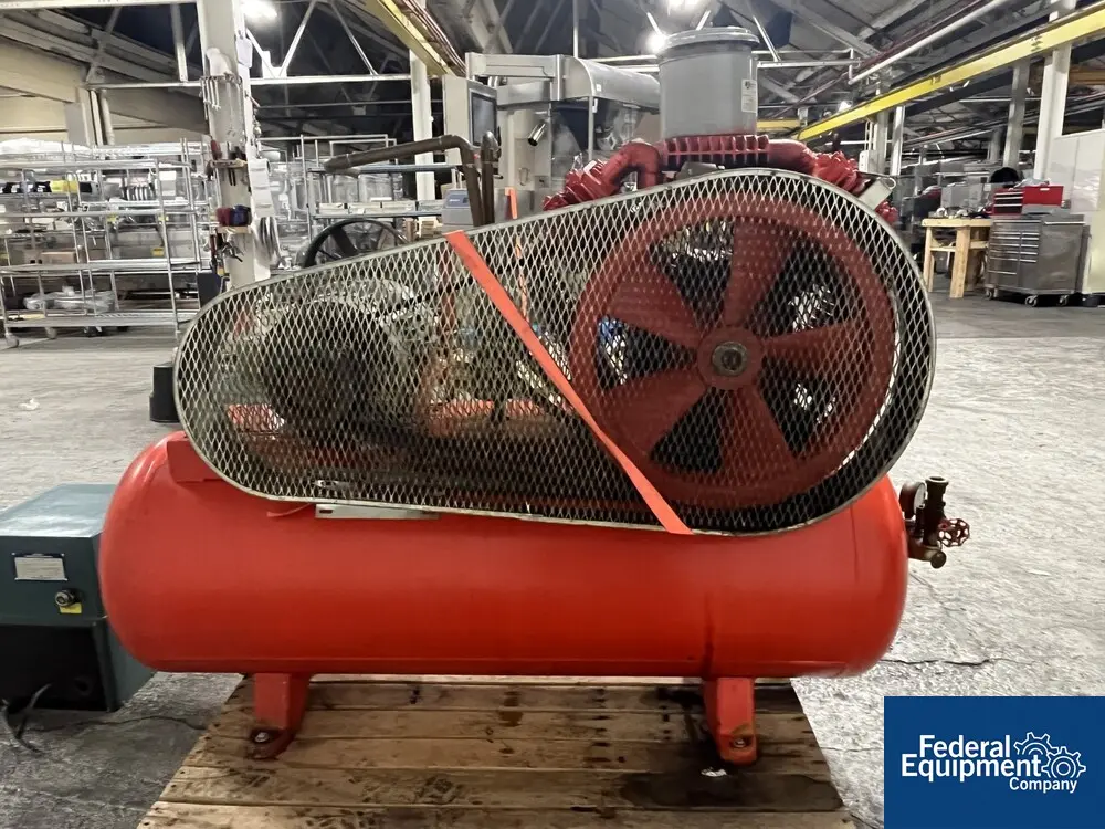 7.5 HP DeVilbiss #VDs-5050, Air Compressor, 1755 RPM, 460 V., 300 PSI - Image 7