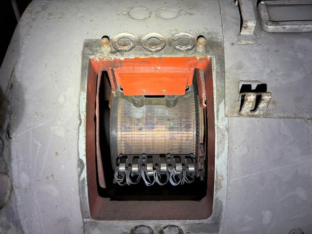 500/625 HP 340 RPM General Electric MD624AEL, shunt, rebuilt spare, 230 Volts - Image 2