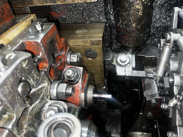 1/2" x 5" National #8L4, high speed long stroke 4-die bolt maker, 2-1/4" thread length, 185 PPM, 1978 - Image 9
