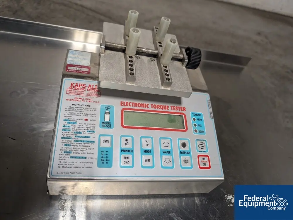 Kaps-All #EB-550, Electronic Torque Tester - Image 1