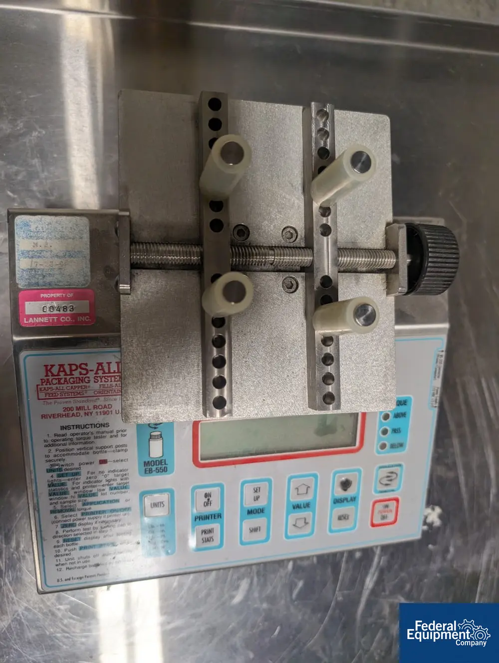 Kaps-All #EB-550, Electronic Torque Tester - Image 7