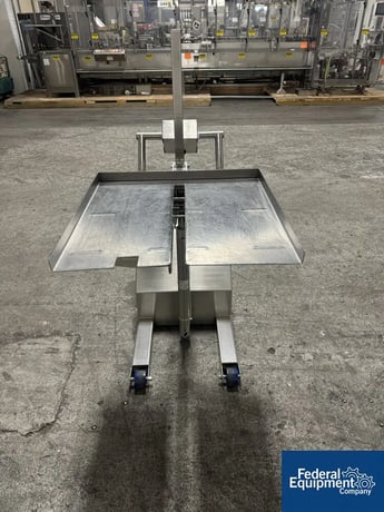 110 lb. EHS #CST110, Stainless Steel Drum Lift - Image 4