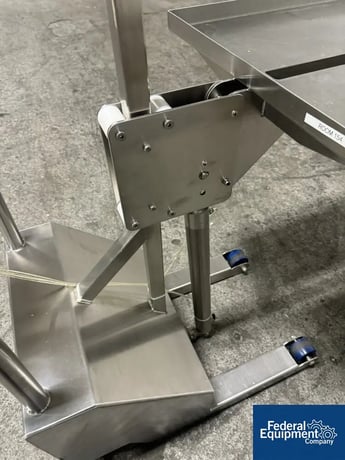 110 lb. EHS #CST110, Stainless Steel Drum Lift - Image 7