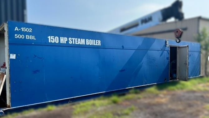 150 HP Cleaver-Brooks #CB-700-200-150, Boiler Room, 150 psi, 460 Volts, 1976 - Image 10