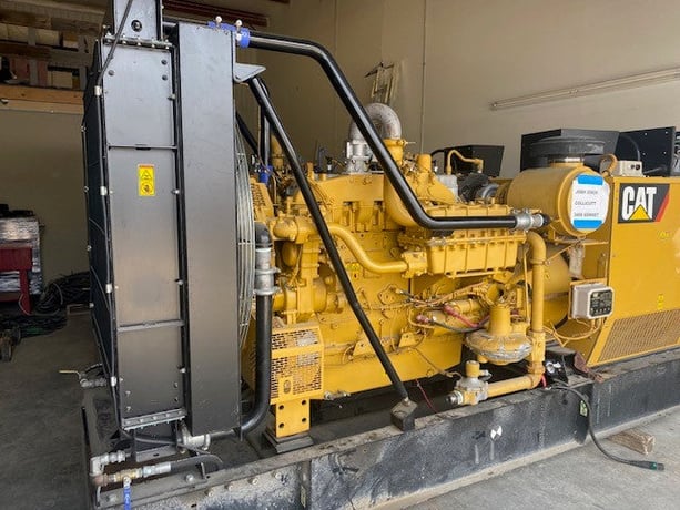 190 KW Caterpillar #3406, continuous gensets, Natural Gas, 480 Volts refurbished - Image 1