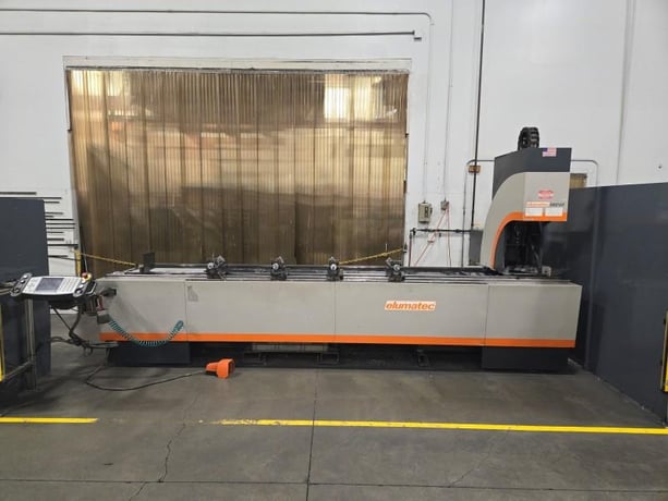 Elumatec #SBZ-122/20, Profile Machining Center, 149" L, 24000 RPM, 6 ATC, 10' Roll Conveyor, 98 FPM, 480 V. - Image 1
