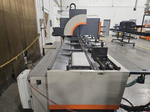 Elumatec #SBZ-122/20, Profile Machining Center, 149" L, 24000 RPM, 6 ATC, 10' Roll Conveyor, 98 FPM, 480 V. - Image 2