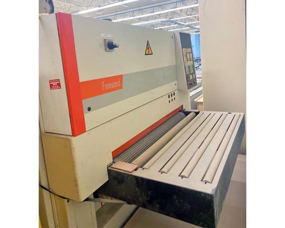 51" DMC #FineSand-130-2PO, Wide Belt Sander, 40 FPM, 5.5 HP, 460 V., 1999 - Image 1