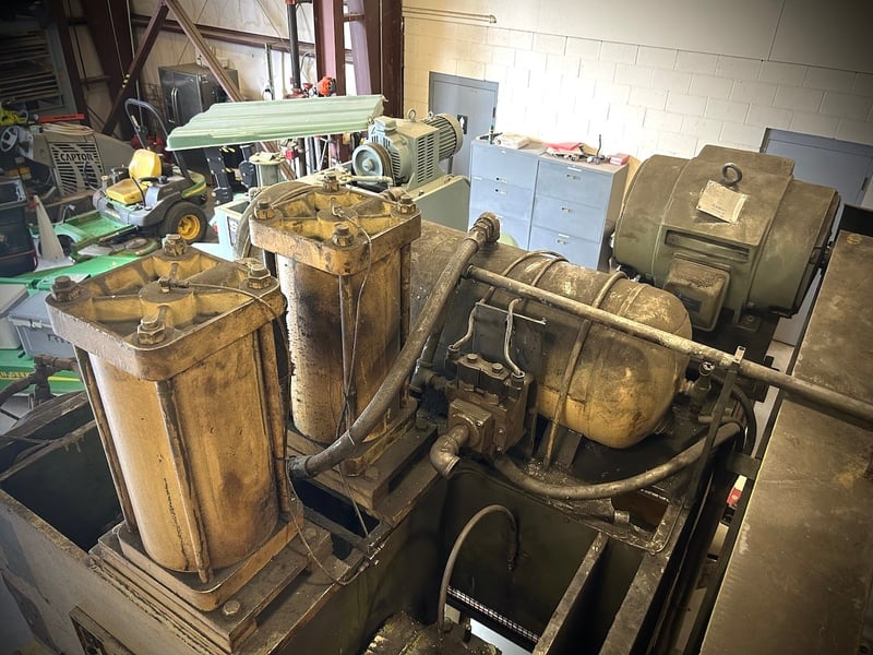 60 Ton, Blow #GD-60, 6" stroke, 21" Shut Height, 60" RL x 18" FB, 110 SPM, air clutch & brake, 1982 - Image 6