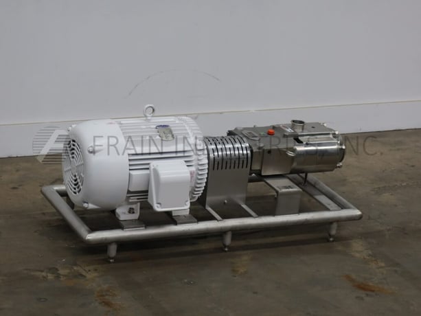 600 GPM @375 PSI, Waukesha #130UTS, Positive Displacement Pump, 300&deg;F, 15 HP - Image 5