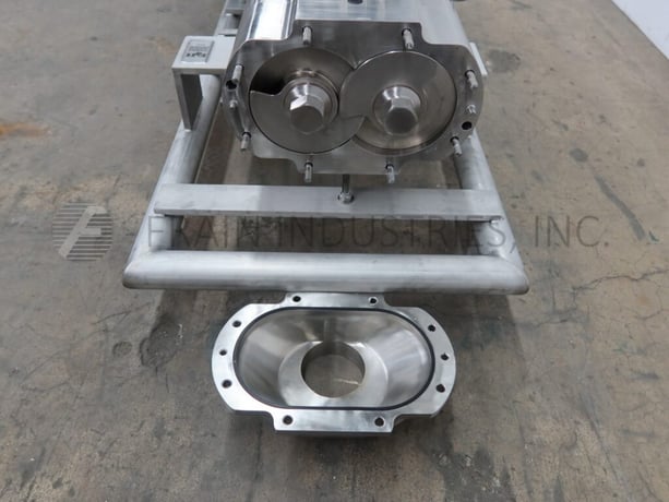 600 GPM @375 PSI, Waukesha #130UTS, Positive Displacement Pump, 300°F, 15 HP - Image 2