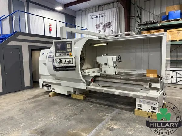 Milltronics #ML-40/80, 2 Axis Combination Lathe, 40" swing, 14" bar, 87" centers, 35 HP, tailstock, 2008 - Image 2