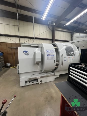 Milltronics #ML-40/80, 2 Axis Combination Lathe, 40" swing, 14" bar, 87" centers, 35 HP, tailstock, 2008 - Image 8