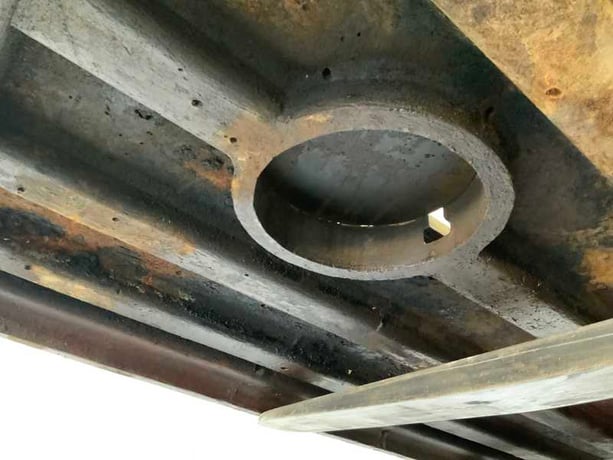 161" x 107" x 6" T-Slotted Floor Plate, 5 Slots - Image 8