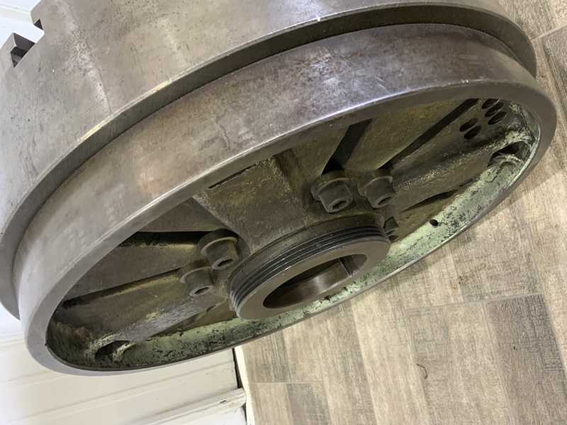 25" Bison 4-Jaw Independent Lathe Chuck, 550 RPM - Image 2