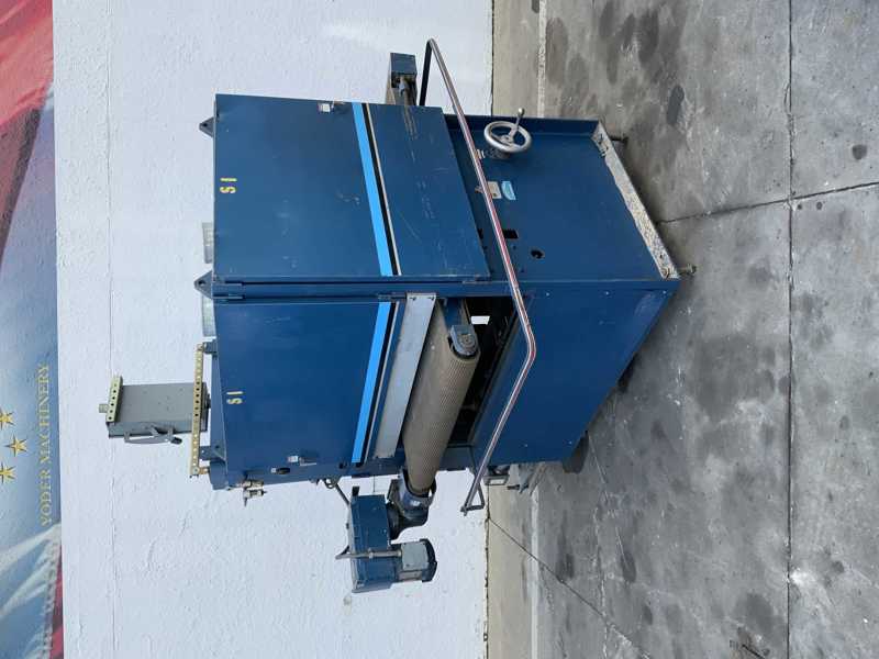 37" AEM #370NB, Heavy Duty 3-Head Belt Grinder, 50 FPM, 30 HP - Image 2