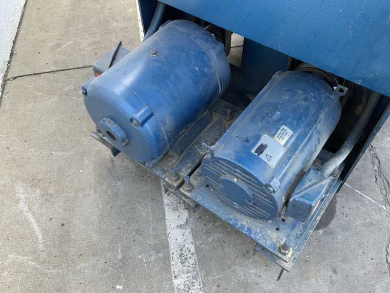 37" AEM #370NB, Heavy Duty 3-Head Belt Grinder, 50 FPM, 30 HP - Image 5