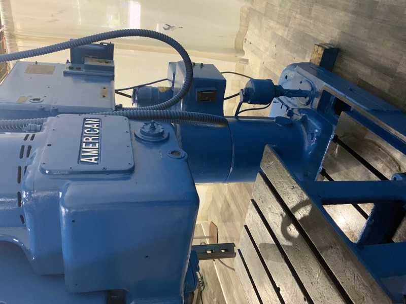 4' -11" American Radial Drill, 57" x 35" Base, 5 HP - Image 7
