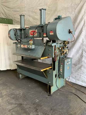 45 Ton, Heim #45-6, Gap Frame Press, 72" OA, 62" BH, 2" Stroke, 12" Shut Height, 40 SPM, 5 HP - Image 10