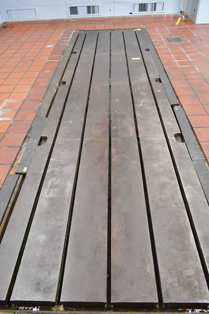 60" x 216" T-Slotted Floor Plate, 5 Slots - Image 2