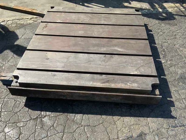 60" x 420" T-Slotted Floor Plate, 5 Slots - Image 5