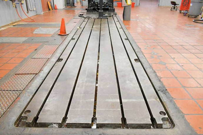 60" x 480" T-Slotted Floor Plate, 5 Slots - Image 8