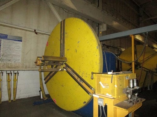 Kent #HDC-55, Coil Winder, 2 Powered Coilers, Var. Speed & Tension, 2005 - Image 2