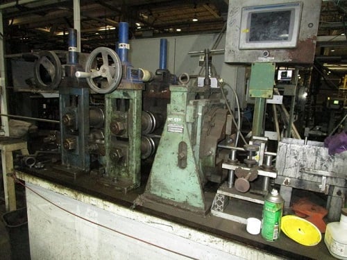 1-1/2" Yoder Tig Stainless Tube Mill, 1/2" -1-1/2" Tube Capacity, 4 Stand, 2 Roll Weld Box, Cyclomatic #90A - Image 5