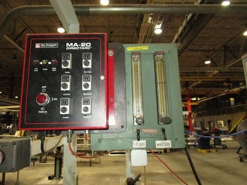 1/2" Stainless Tig Tube Mill, Miller Tig Welder, 35 FPM, 4000 lb. Mandrel Uncoiler, Cooling Box, Arc Products - Image 5