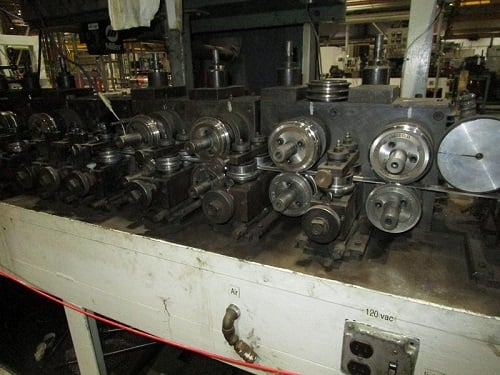 1/2" Stainless Tig Tube Mill, Miller Tig Welder, 35 FPM, 4000 lb. Mandrel Uncoiler, Cooling Box, Arc Products - Image 8