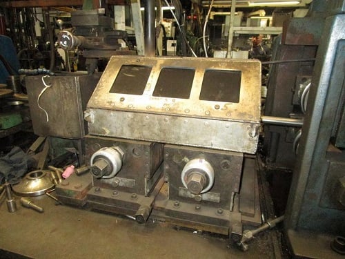 2" Yoder Tig Tube Mill, Tig Welder, 4000 lb. American Steel Line Uncoiler, Forming Mill, Tig Welder, Weld - Image 4