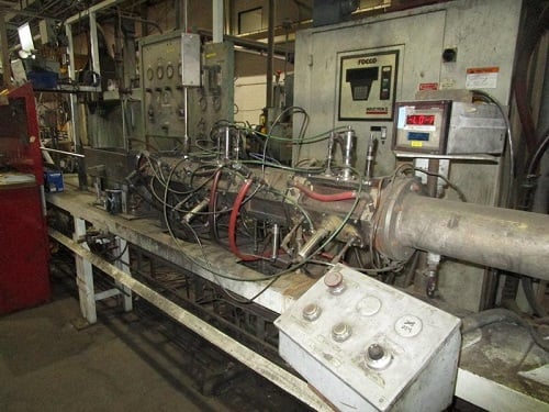 2" Yoder Tig Tube Mill, Tig Welder, 4000 lb. American Steel Line Uncoiler, Forming Mill, Tig Welder, Weld - Image 9