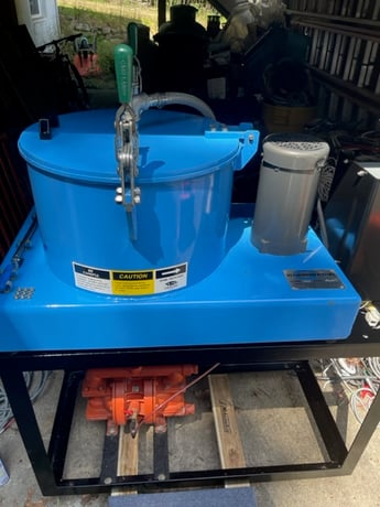 U.S. Motors Cetrifuge Systems #M512, Centrifuge, 3 HP, 1 Gal. Capacity, 10 GPM - Image 2