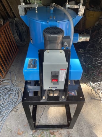 U.S. Motors Cetrifuge Systems #M512, Centrifuge, 3 HP, 1 Gal. Capacity, 10 GPM - Image 3
