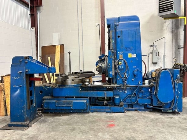 Gould & Eberhardt #72HWD, Vertical Gear Hobber, 30" Axial Travel, 10.75" Hob diameter, 40" Table diameter - Image 1